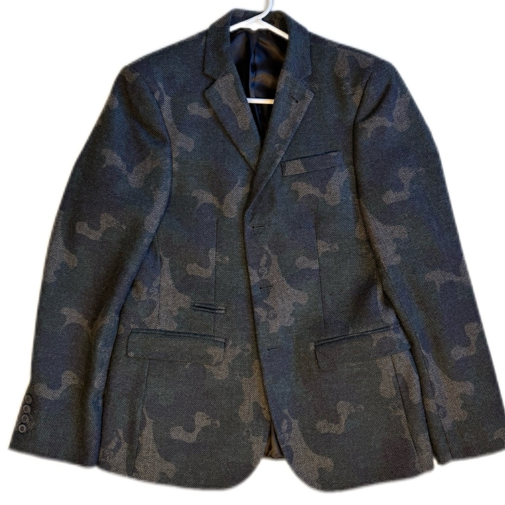 ASOS Camouflage Pattern Blazer. Size 38